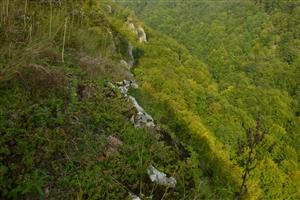 celkový pohľad zo skaly